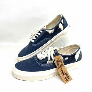 Vans Authentic Low Top Shoes Women's Size Skate VN0A5KRD8CP Canvas White Blue